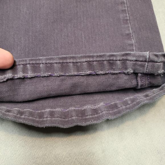 Vintage Levis 518 Jeans Womens 13M Purple Superlow Boot Cut Low Rise Denim Y2K - Picture 6 of 14